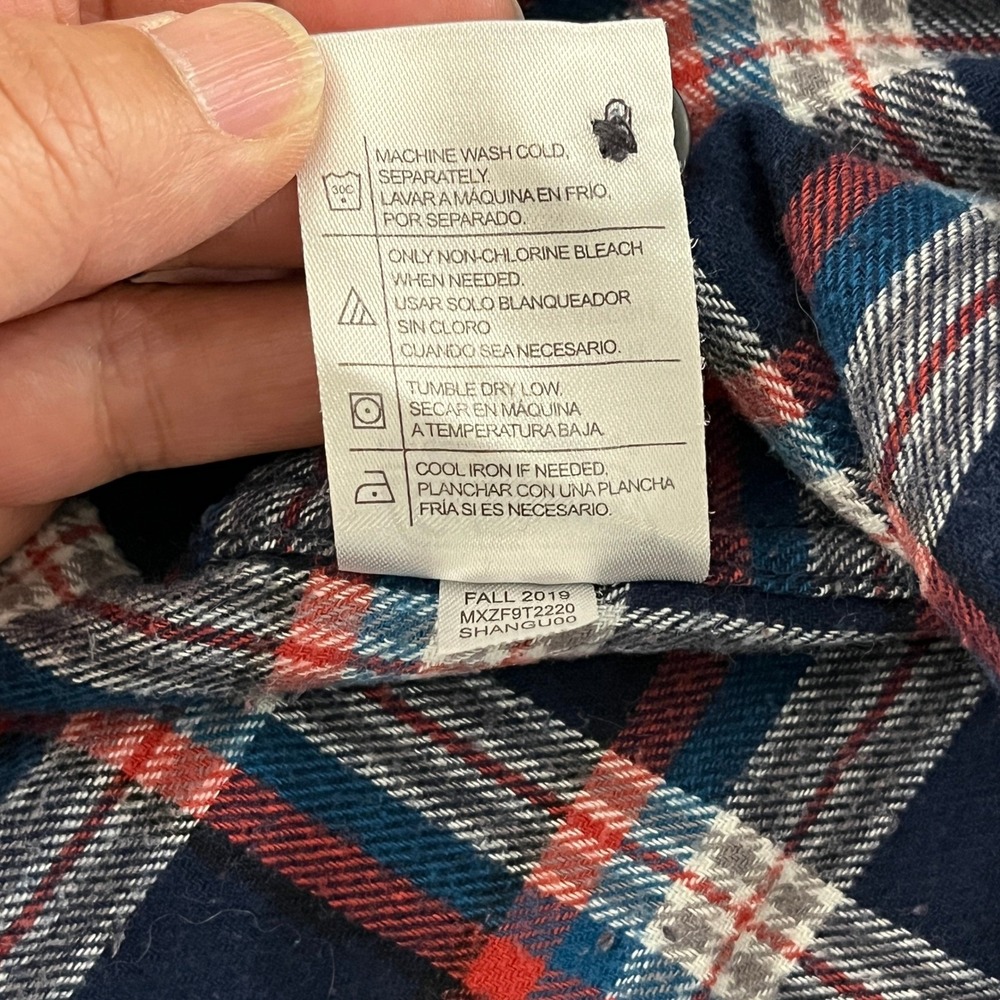 Coleman Men's Sz XXL Flannel Button Up Shirt Plaid‎ Outdoor Camping Workwear - Picture 9 of 9